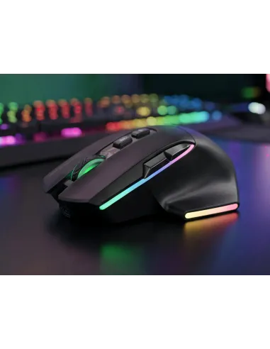 Mars Gaming MMW-VECTOR negro: ratón tri-mode 12.000 DPI