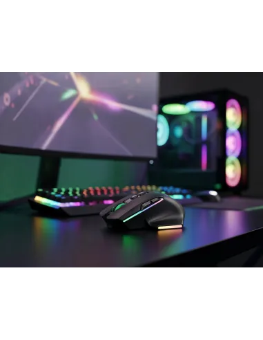 Mars Gaming MMW-VECTOR negro: ratón tri-mode 12.000 DPI