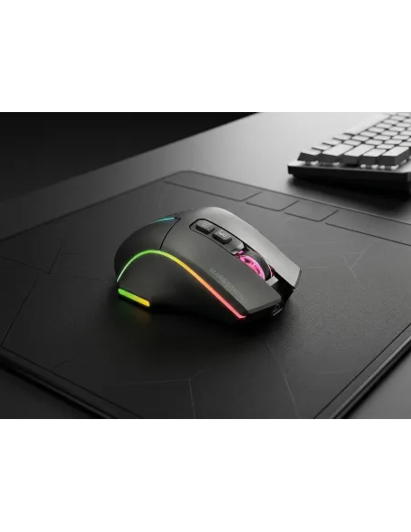 Mars Gaming MMW-VECTOR negro: ratón tri-mode 12.000 DPI