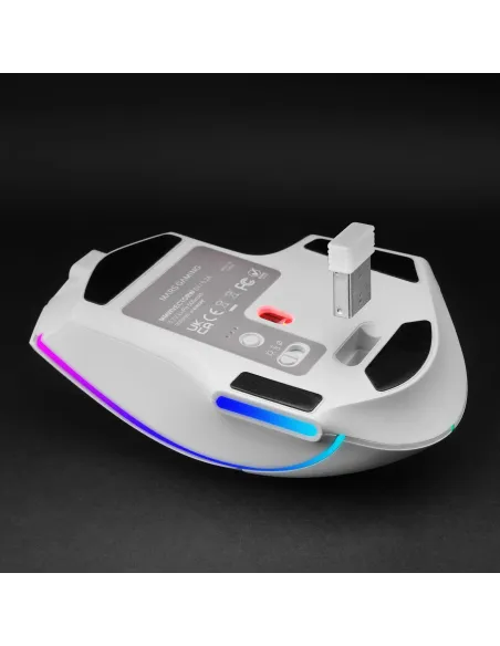 Mars Gaming MMW-VECTORW blanco: ratón tri-mode 12K