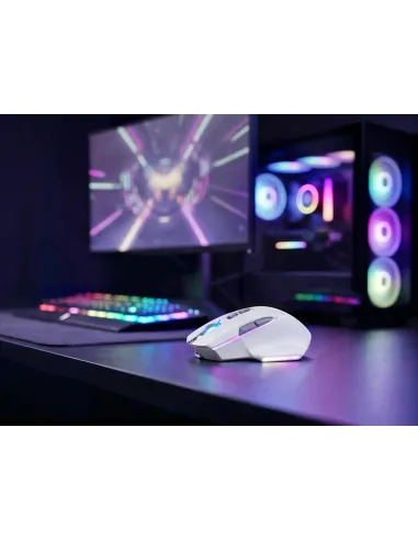 Mars Gaming MMW-VECTORW blanco: ratón tri-mode 12K