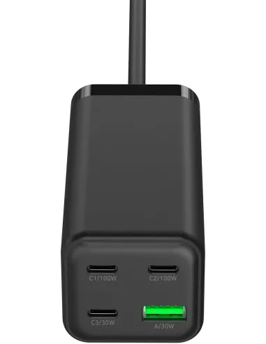 CoolBox ChargeMaster 4 Pro: cargador GaN 100W de mesa
