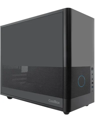 CoolBox MP2 Negra : caja microATX USB-C para GPU de 350 mm