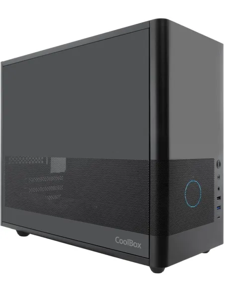 CoolBox MP2 Negra : caja microATX USB-C para GPU de 350 mm