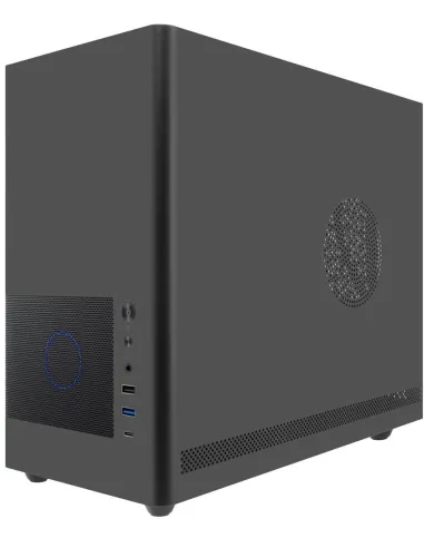 CoolBox MP2 Negra : caja microATX USB-C para GPU de 350 mm