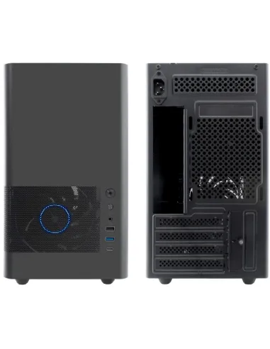 CoolBox MP2 Negra : caja microATX USB-C para GPU de 350 mm