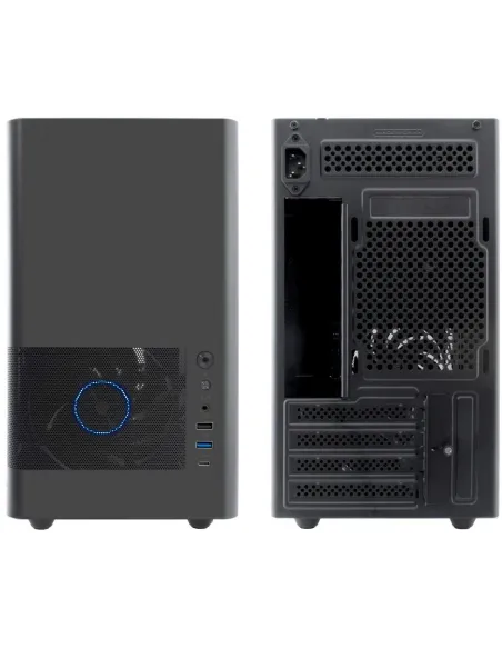 CoolBox MP2 Negra : caja microATX USB-C para GPU de 350 mm