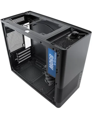 CoolBox MP2 Negra : caja microATX USB-C para GPU de 350 mm