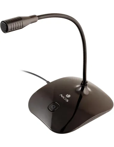 NGS MS-115 Micrófono Sobremesa Negro