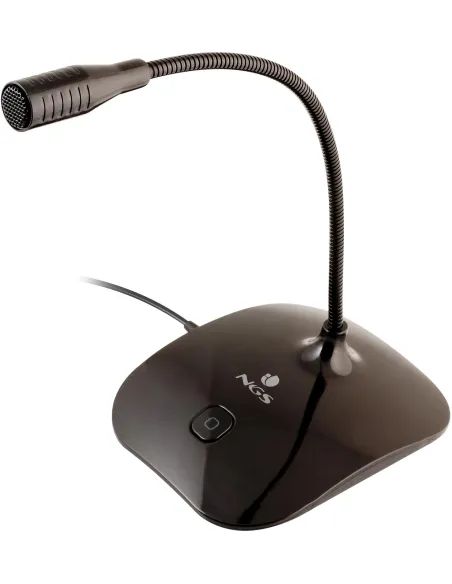 NGS MS-115 Micrófono Sobremesa Negro