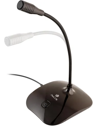NGS MS 115 micrófono sobremesa jack 3,5 mm PC mute
