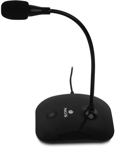 NGS MS 115 micrófono sobremesa jack 3,5 mm PC mute