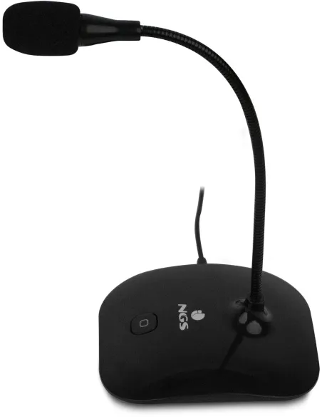 NGS MS 115 micrófono sobremesa jack 3,5 mm PC mute