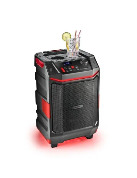 NGS WILDBASH Altavoz Portátil Premium 300W Bateria Recargable IPX6 con luces LED y trolley