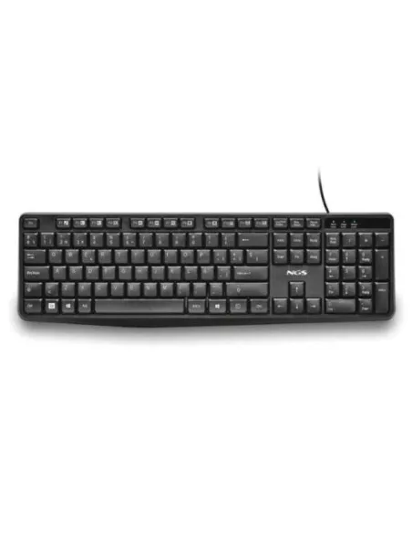 NGS Funky V4 de Teclado de membrana con 12 teclas multimedia y diseño resistente