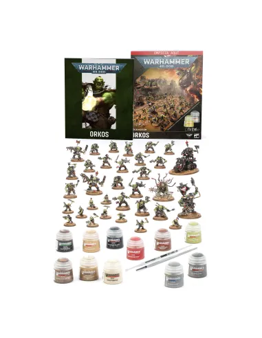 Getting Started Set with Orks Guía de inicio con Orcos (English) Warhammer 40000