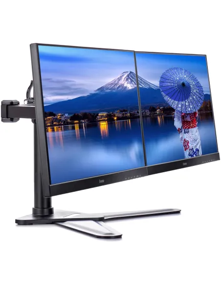 iiyama DS1002D-B1: soporte doble monitor VESA 32 pulgadas