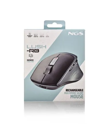 NGS LUSH-RB ratón multimodo recargable para 3 equipos