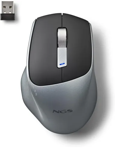 NGS LUSH-RB ratón multimodo recargable para 3 equipos