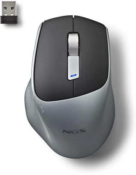 NGS LUSH-RB ratón multimodo recargable para 3 equipos