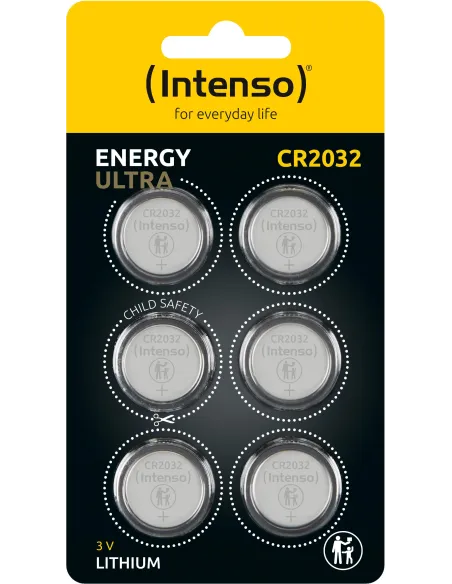 Intenso Energy Ultra CR2032 Pack 6 Pilas de botón