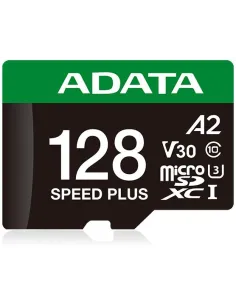 ADATA Speed Plus 128 GB microSDXC UHS-I U3 A2 V30 Clase 10-MTMSDM0345