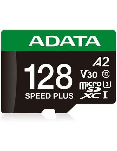 ADATA Speed Plus 128 GB microSDXC UHS-I U3 A2 V30 Clase 10
