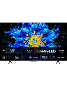 TCL QLED P8L 55P8L 55" 4K Ultra HD 144Hz Smart TV Google TV HDR10 Dolby Vision-MTVLED1099
