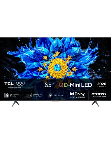 TCL 65P8L TV QD-Mini LED 65 pulgadas 4K 144 Hz Google TV