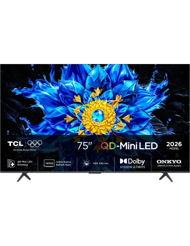 TCL 75P8L TV QD-Mini LED 75 pulgadas 4K 144 Hz Google TV