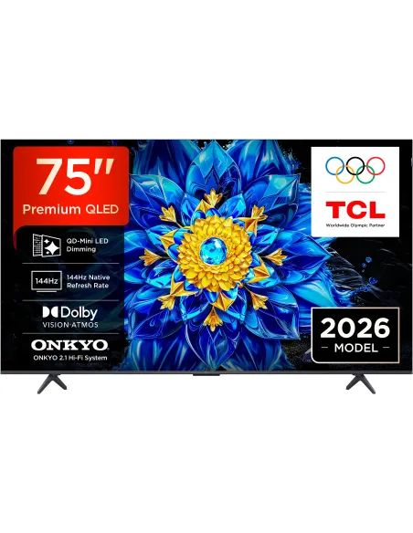 TCL QLED P8L 75P8L 75" 4K Ultra HD 144Hz Smart TV Google TV HDR10 Dolby Vision