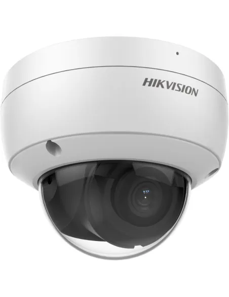 Hikvision DS-2CD2143G2-IU (2,8 mm) Cámara de red fija de domo con micrófono incorporado AcuSense de 4 MP