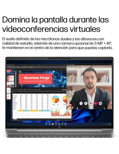 Portátil trabajo HP ProBook 4 G2ah DU1C5AT de  16" y W11 Pro