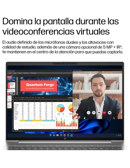 Portátil trabajo HP ProBook 4 G2ah DU1C5AT de  16" y W11 Pro