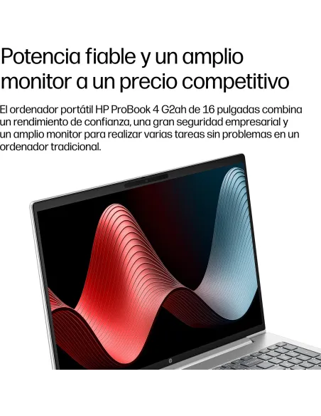 Portátil trabajo HP ProBook 4 G2ah DU1C5AT de  16" y W11 Pro
