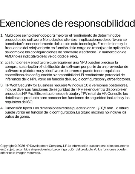Portátil profesional HP ProBook 4 G2a 16 DU1C6AT con W11 Pro