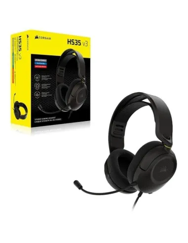 Corsair HS35 v3 Carbon auriculares jack gaming de 3,5 mm