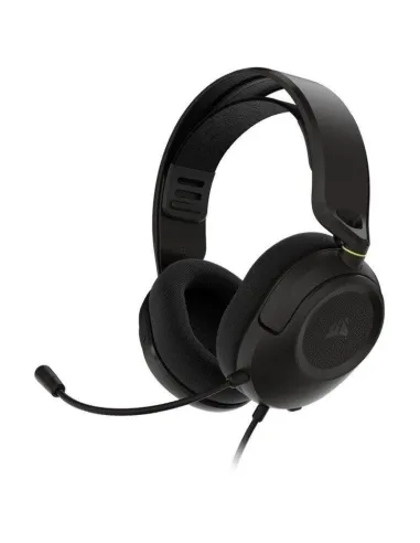 Corsair HS35 v3 Auriculares con cable jack 3,5 mm Gaming, micrófono omnidireccional Negro Carbon