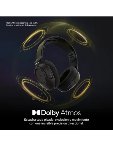 Corsair HS35 v3 WIRELESS Carbón auriculares gaming jack 3.5