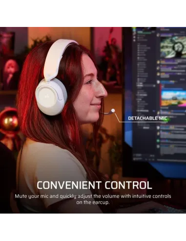 Corsair HS35 v3 Wireless blancos gaming tri-modo 250g