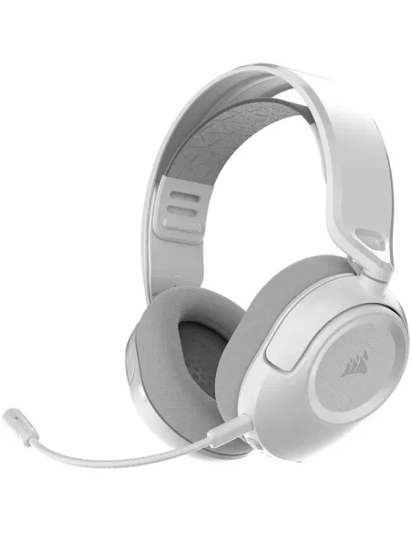 Corsair HS35 v3 WIRELESS Auriculares inalámbricos Bluetooth gaming con micrófono y USB-C blancos