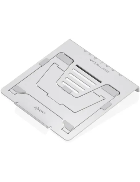 Soporte portátil AISENS ASUC-7P045-GR dock USB-C 7 en 1
