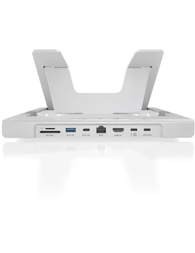 Soporte portátil AISENS ASUC-7P045-GR dock USB-C 7 en 1