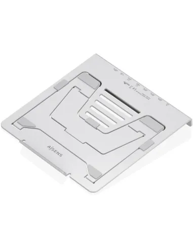 Soporte portátil AISENS ASUC-7P046-GR doble HDMI 4K