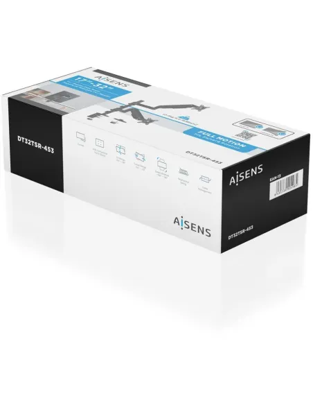 Brazo doble monitor AISENS DT32TSR-453 de 17-32 pulgadas