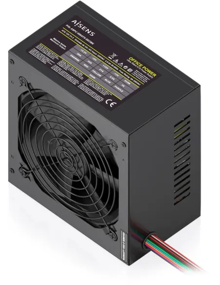 Fuente ATX AISENS ASPC-500ATX-SEOBK 500W negra ATX 2.0