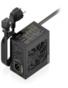 AISENS ASPC-500SFX-PSEBK Fuente de Alimentación SFX 500W con Cable de Alimentación OEM Negra-FUEN66085