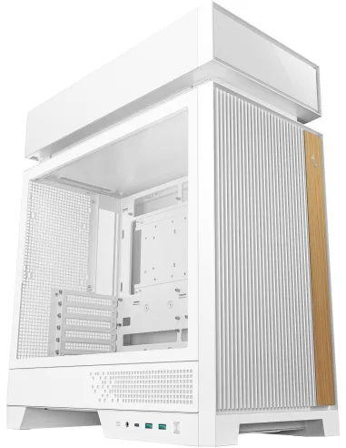 DeepCool CL660 WH Caja ATX Blanca ARGB Vidrio Templado USB-C