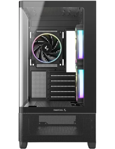 DeepCool CG380U 3F: caja mATX panorámica con USB-C y ARGB