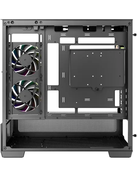 DeepCool CG380U 3F: caja mATX panorámica con USB-C y ARGB